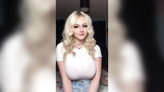 Busty Blonde - Big Breasts
