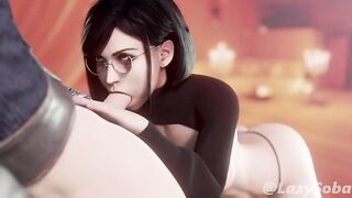 Tifa sucking dick (Soba, Evilaudio) [Final Fantasy] - 3D Hentai