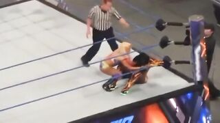 Alexa vs Naomi (upscaled, 60fps) - Alexa Bliss’s booty