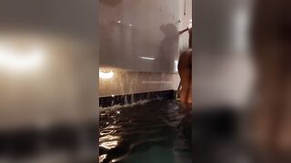 Look how I like to swim naked ???? Could you bear to swim by my side? ???????? - Amateur Home Blowjobs